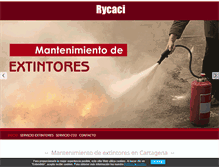 Tablet Screenshot of industrialrycaci.com